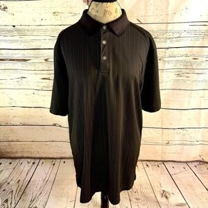 Callaway Golf Polo Shirt Black/Gray XL